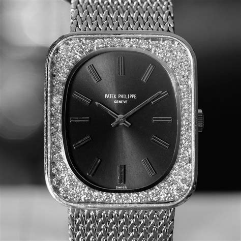 patek philippe ellipse diamond|Patek Philippe ellipse white gold.